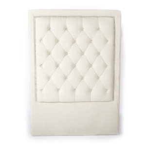 diamond headboard (single beige)
