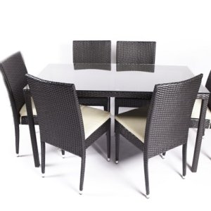 huron dining set (7 piece)