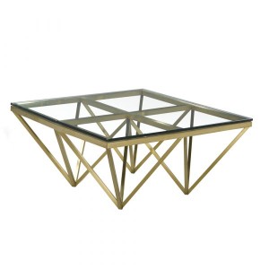 florence coffee table (gold)
