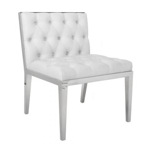 Duke Accent Chair (white)