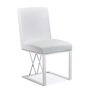 Rachel Dining Chair (Color: White)