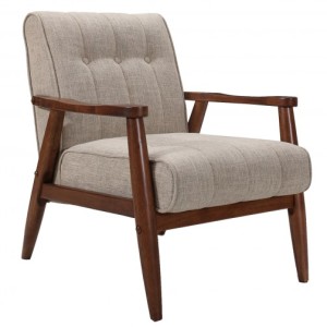 Jeff Accent Chair (Beige Blend)