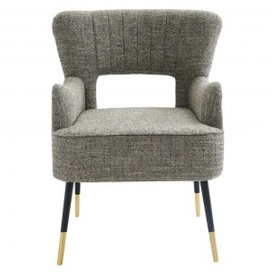 Norah Accent Chair (Multi-tone textured beige)