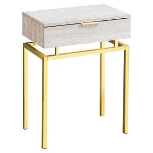 Alexa Night Table/End Table (Marble)