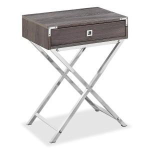 Carly Night Table (Taupe)