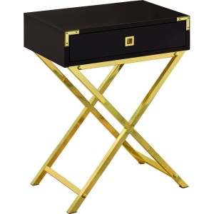 Carly Night Table (Black)