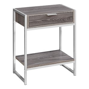 Maya End Table (Color: Taupe)
